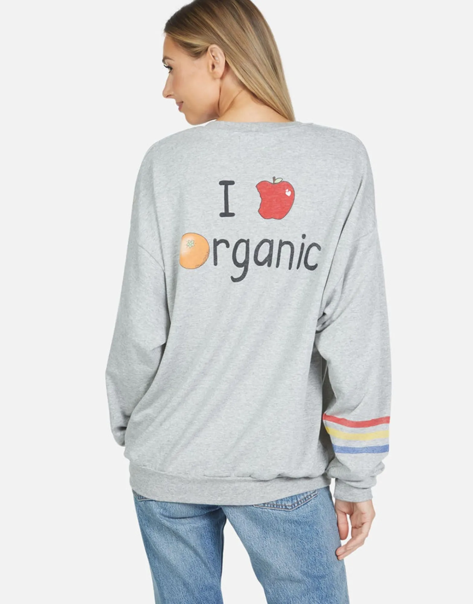 Clearance Babbs Fruit Rainbow Women Long Sleeve