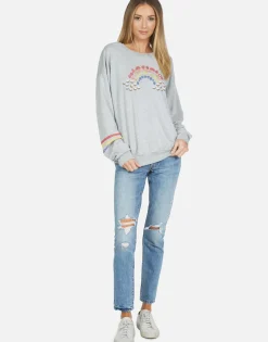 Clearance Babbs Fruit Rainbow Women Long Sleeve