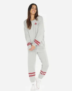 Fashion Babbs Mushroom Happyface Women Long Sleeve