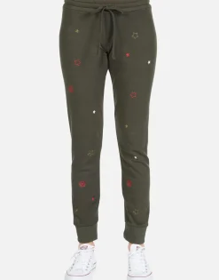 Outlet Bandana Elements Lounge Sweatpant W/ Cuff | Jess By Women Long Sweatpants