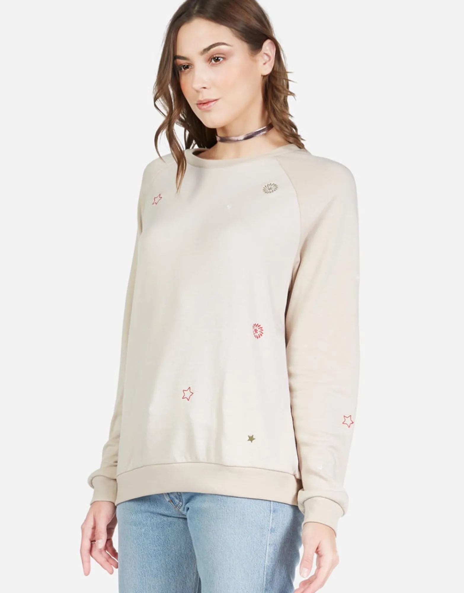 Outlet Bandana Elements L/S Vintage Pullover | Noleta By Women Long Sleeve