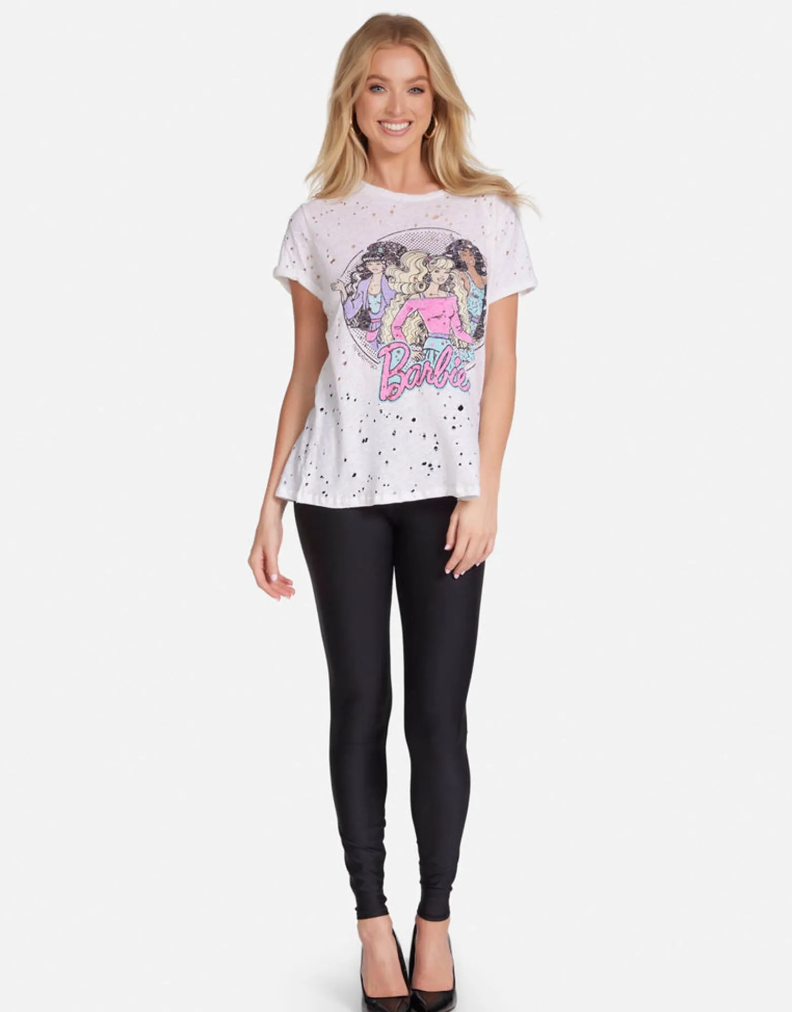 Best Barbie & Friends Vintage Tee In | Bess By Women Short Sleeve