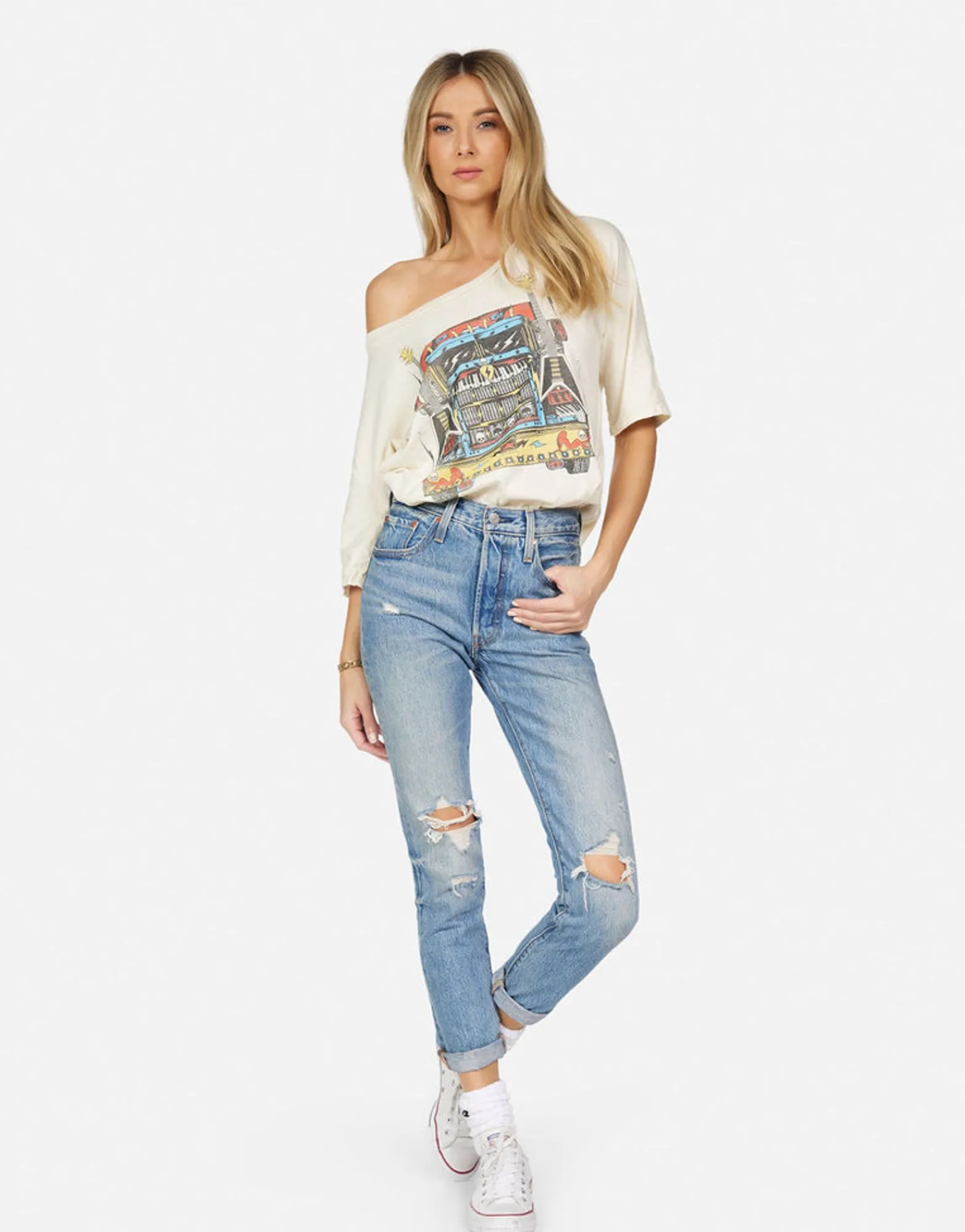 Best Barbie Rock Truck Women Short Sleeve