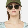 Clearance Bay Rainbow Stripe Peace Patch Canvas Hat | Bay By Hats