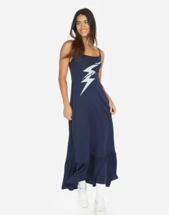 Cheap Beatrix Cracked Lightning Bolt Women Dresses