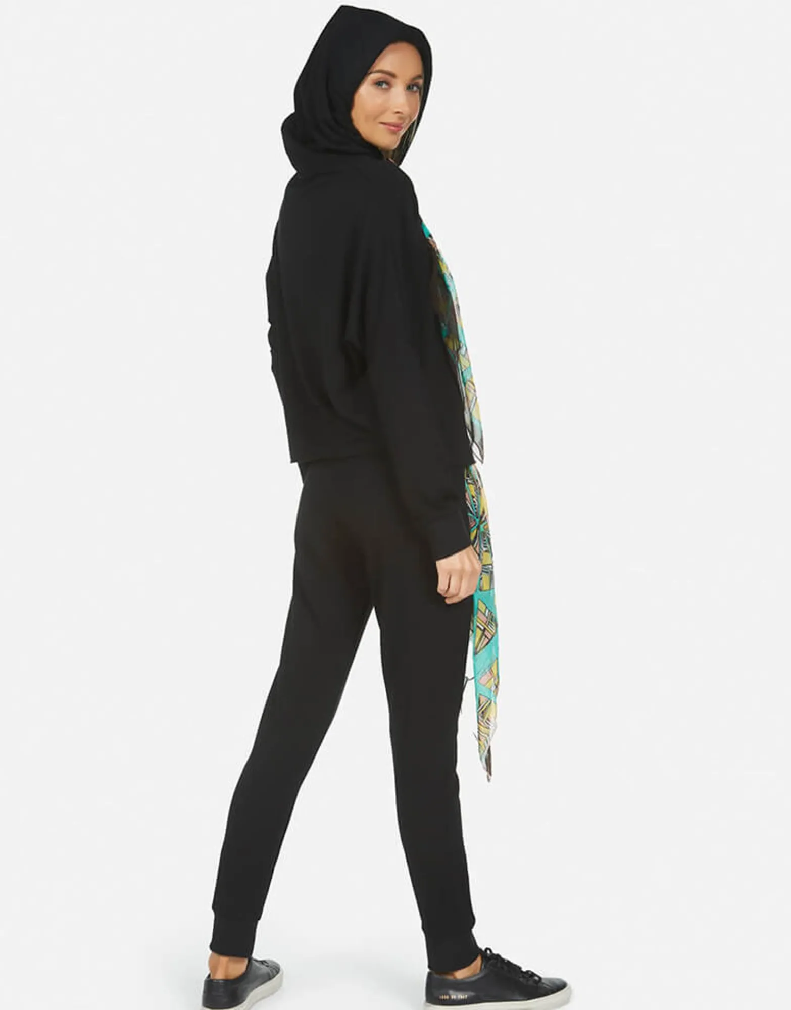 Hot Belinda Scarf Made In La California Usa Ultra Soft Lightweight Fleece Women Hoodies