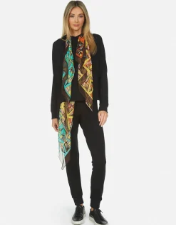 Hot Belinda Scarf Made In La California Usa Ultra Soft Lightweight Fleece Women Hoodies