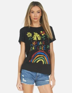 Best Bess Camp Hair Don'T Care Women Short Sleeve
