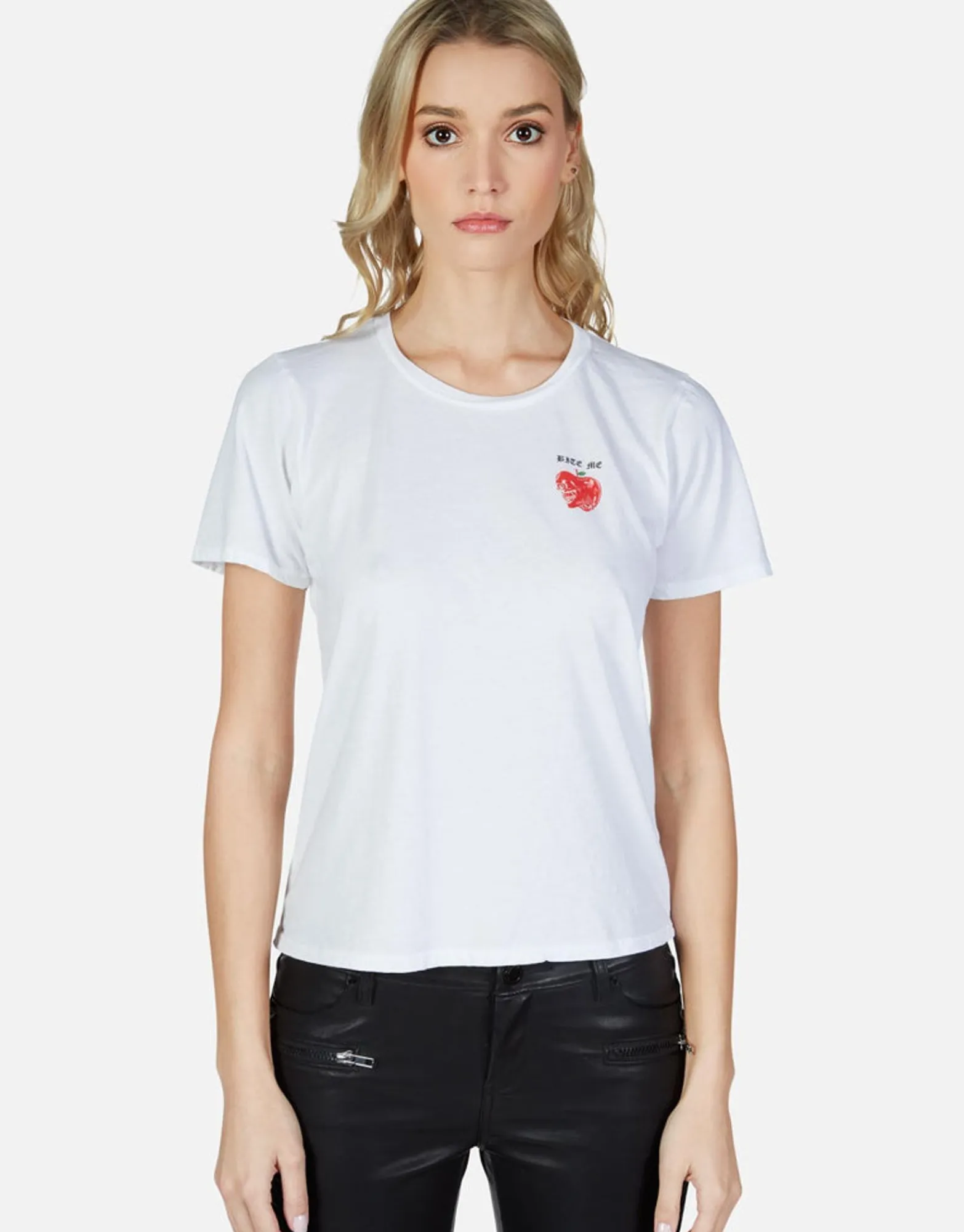 Shop Bite Me Skull Apple S/S Vintage Tee | Croft By Women Short Sleeve