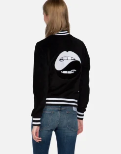 New Biting Lip Yin Yang Faux Fur Jacket | Cambria By Women Jackets
