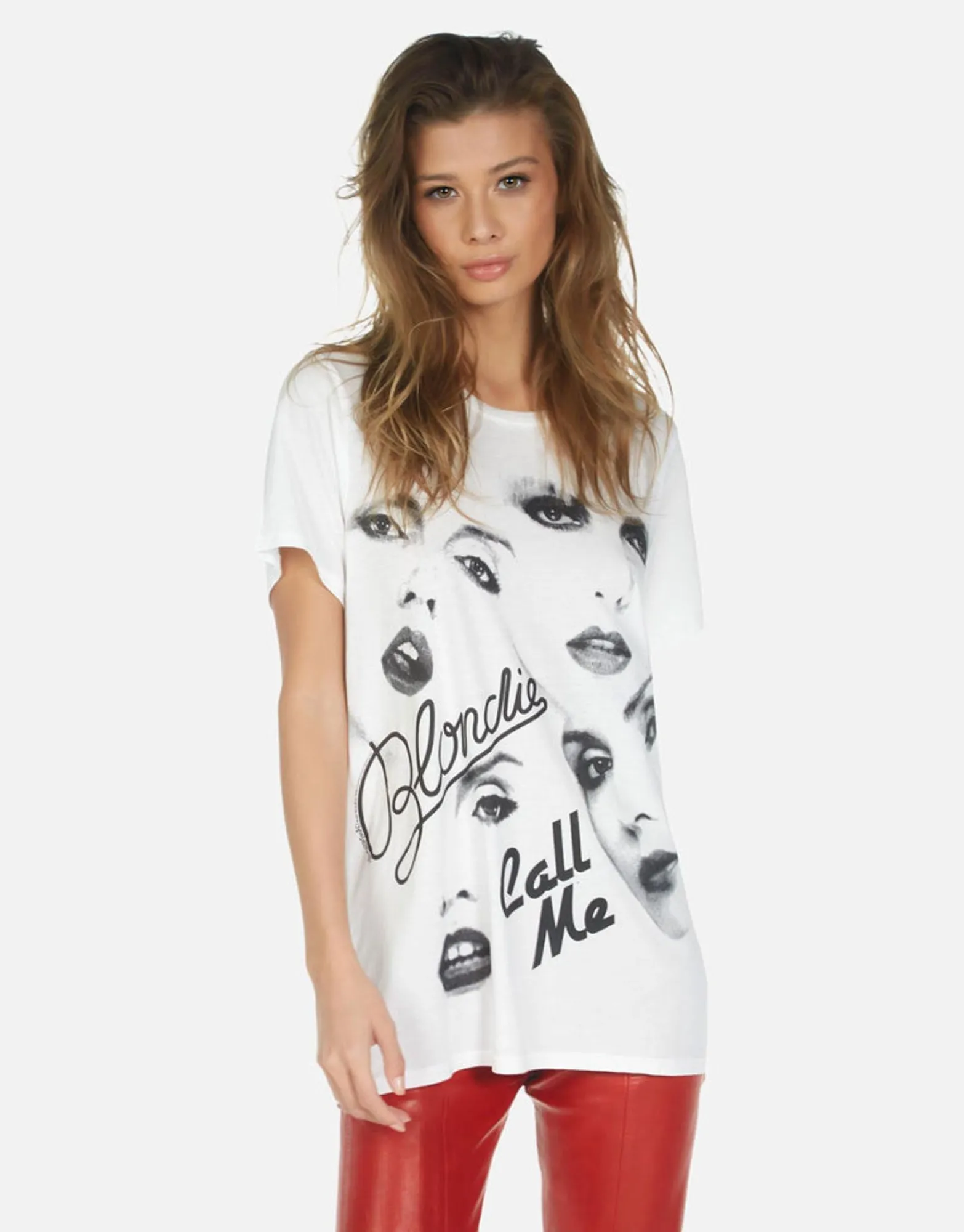Flash Sale Blondie Call Me Boyfriend Tee | Wolf By Women Short Sleeve