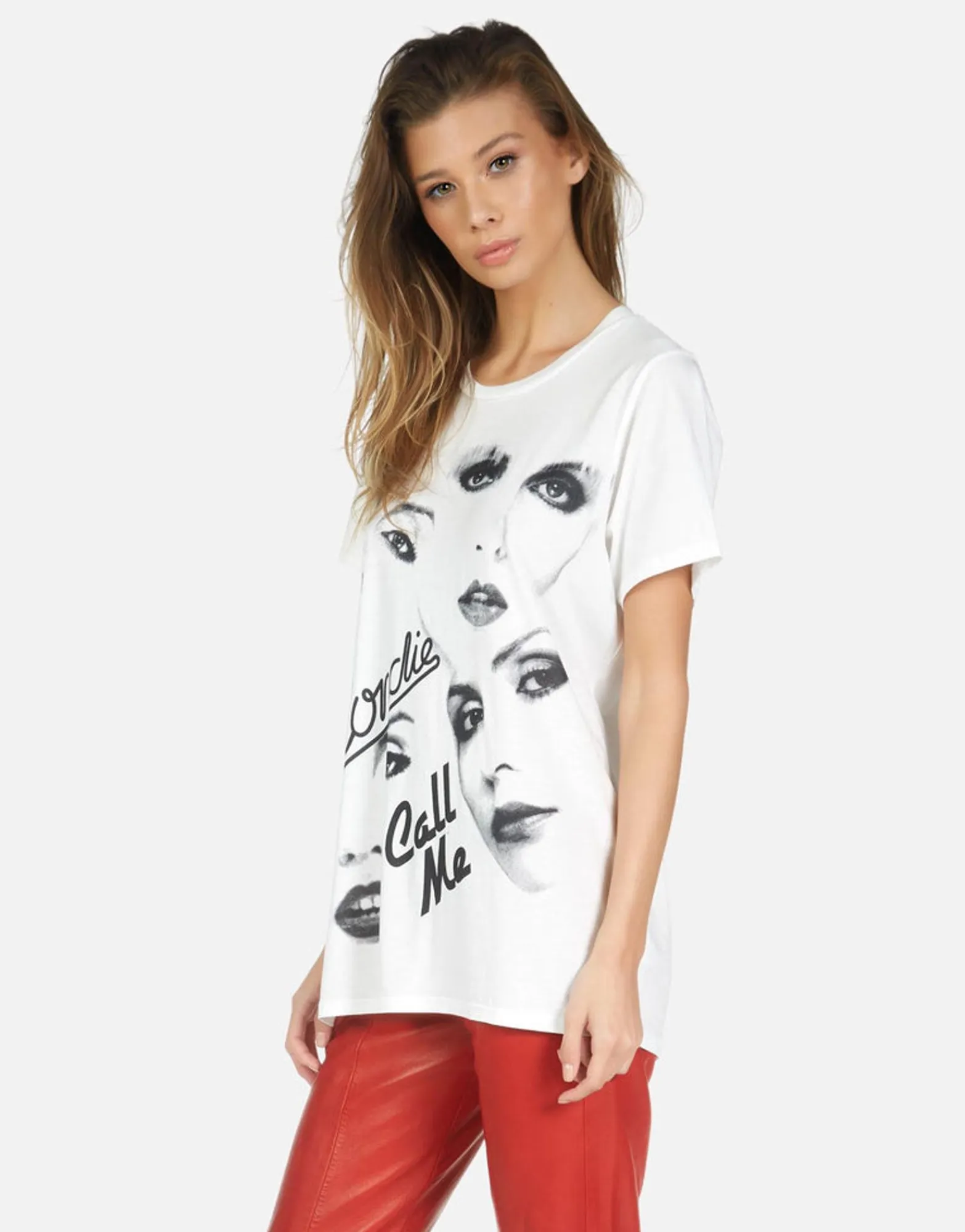 Flash Sale Blondie Call Me Boyfriend Tee | Wolf By Women Short Sleeve