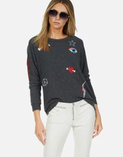 Best Bone Elements L/S Raglan Pullover | Everly By Women Long Sleeve