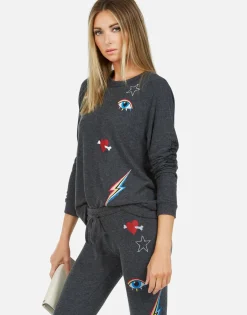Best Bone Elements L/S Raglan Pullover | Everly By Women Long Sleeve