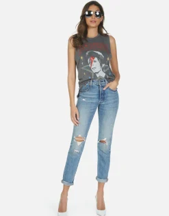 Cheap Bowie 1973 Tour Concert Tank | Kinzington By Women Tanks