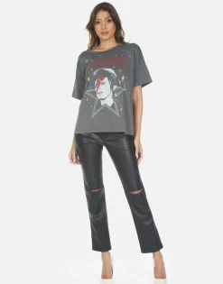 Discount Bowie 1973 Tour Concert Tee | Liberty By Women Short Sleeve