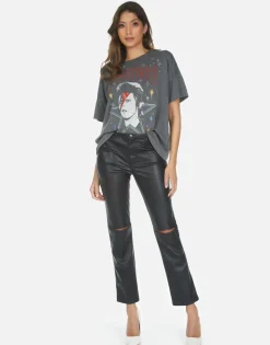 Discount Bowie 1973 Tour Concert Tee | Liberty By Women Short Sleeve