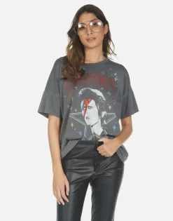 Discount Bowie 1973 Tour Concert Tee | Liberty By Women Short Sleeve