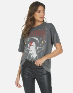 Discount Bowie 1973 Tour Concert Tee | Liberty By Women Short Sleeve