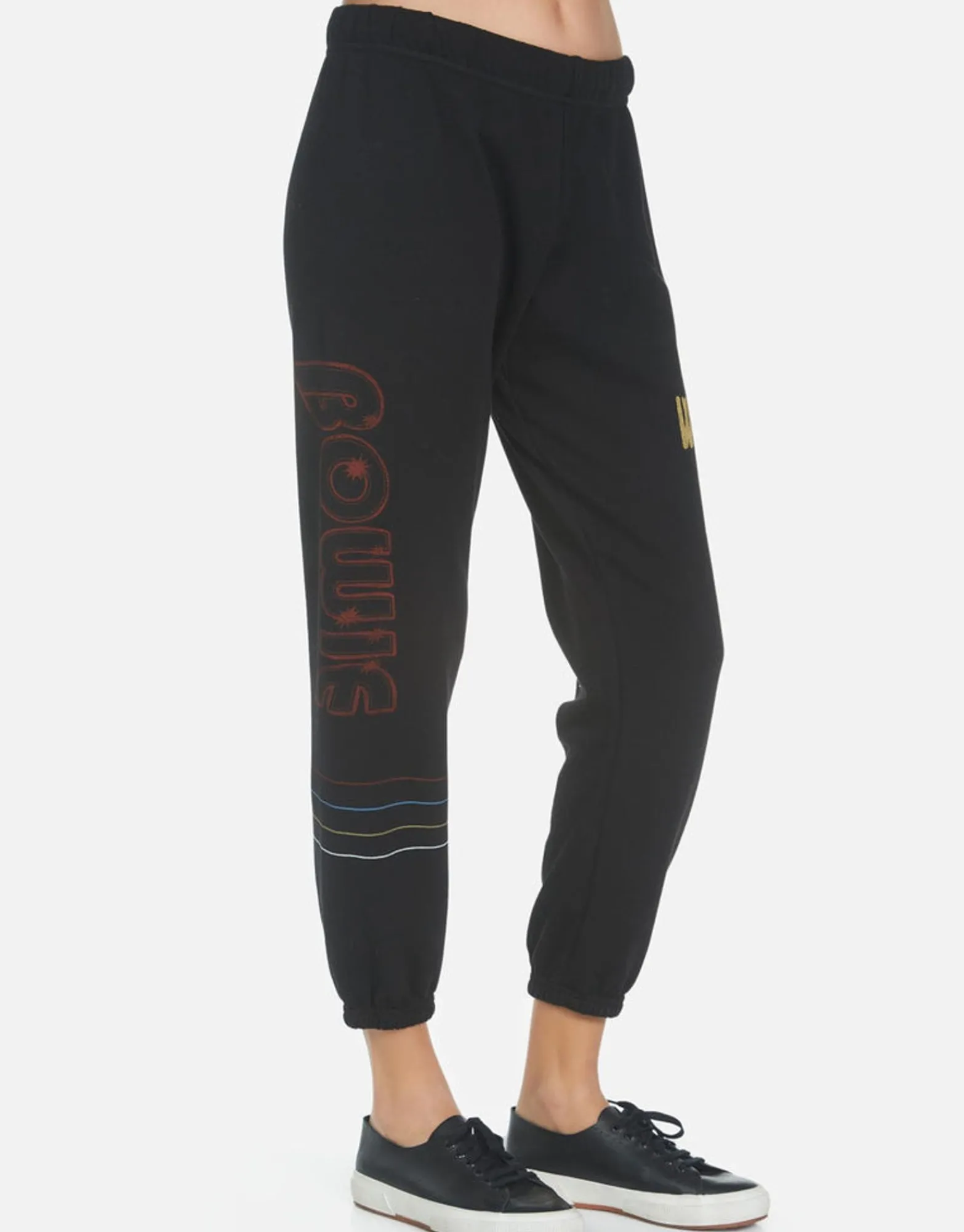 Best Sale Bowie 1973 Tour Crop Sweatpant | Alana By Women Crop Sweatpants