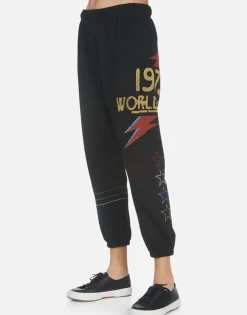 Best Sale Bowie 1973 Tour Crop Sweatpant | Alana By Women Crop Sweatpants
