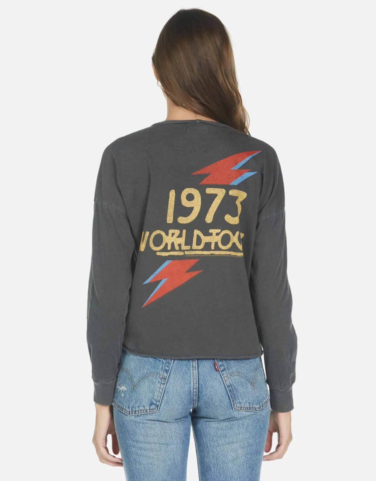 Cheap Bowie 1973 Tour L/S Concert Tee | Luella By Women Long Sleeve