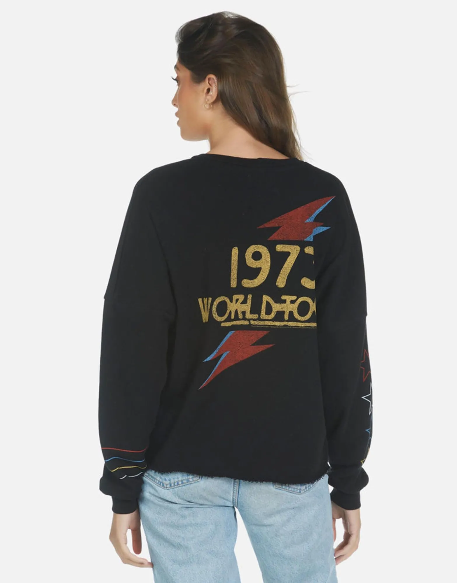 Store Bowie 1973 Tour L/S Crop Tee | Lee By Women Long Sleeve