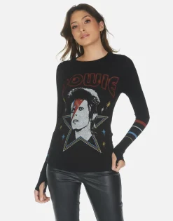 Best Sale Bowie 1973 Tour L/S Fitted Top | Mckinley By Women Long Sleeve