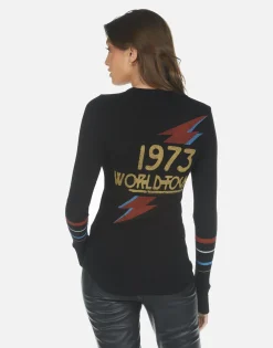 Best Sale Bowie 1973 Tour L/S Fitted Top | Mckinley By Women Long Sleeve