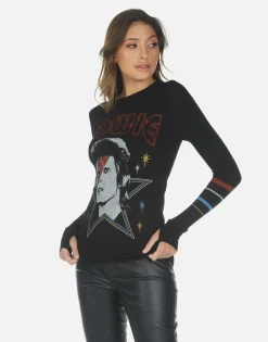 Best Sale Bowie 1973 Tour L/S Fitted Top | Mckinley By Women Long Sleeve