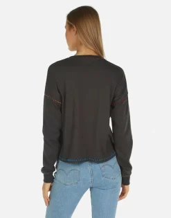 Shop Brita Love Peace Happiness Women Long Sleeve