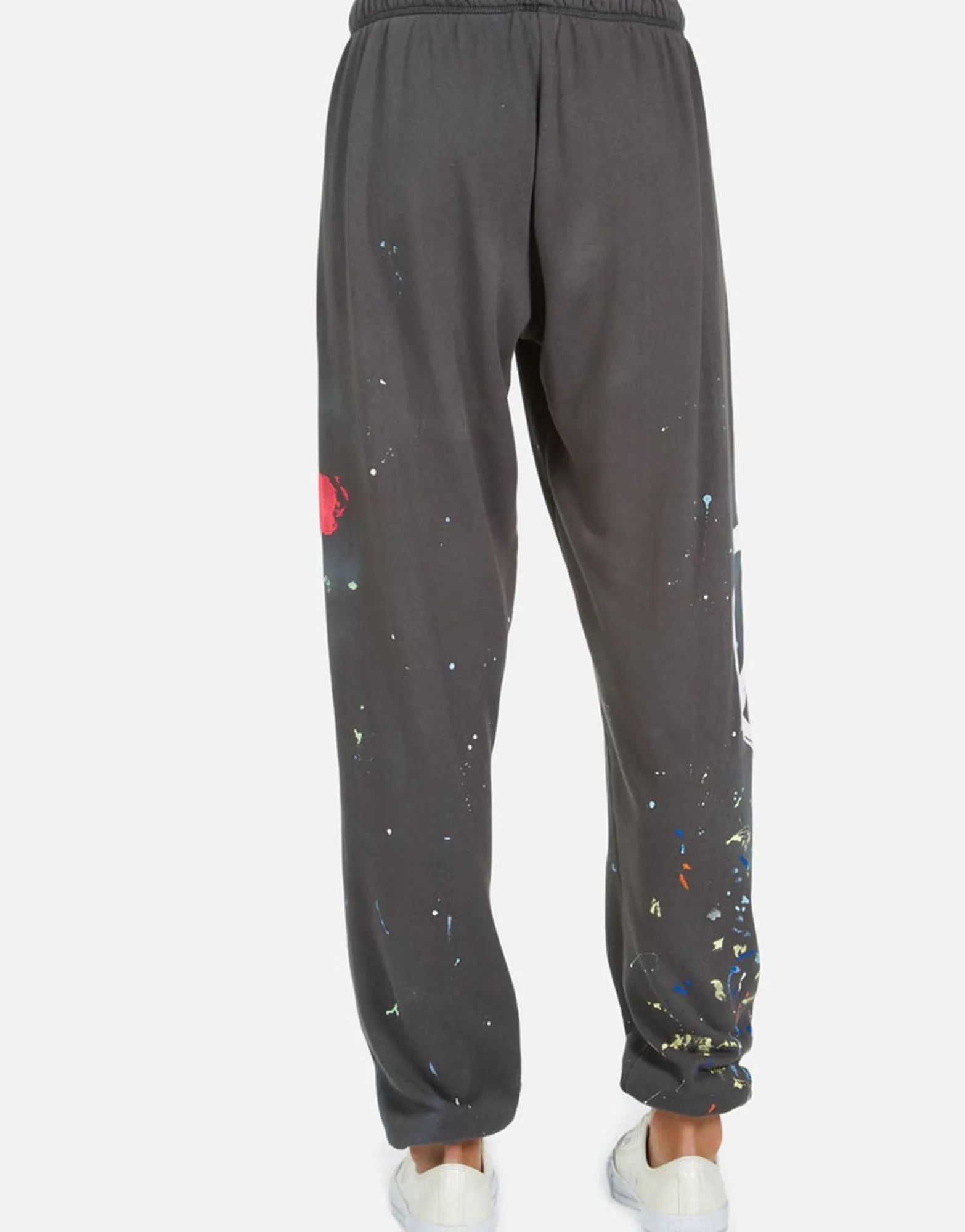 Discount Brush Peace Sweatpants In Onyx Paint Splatter | Tanzy By Women Long Sweatpants