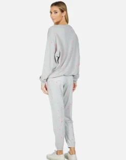 Shop Brynn Airbrush Peace Women Long Sweatpants