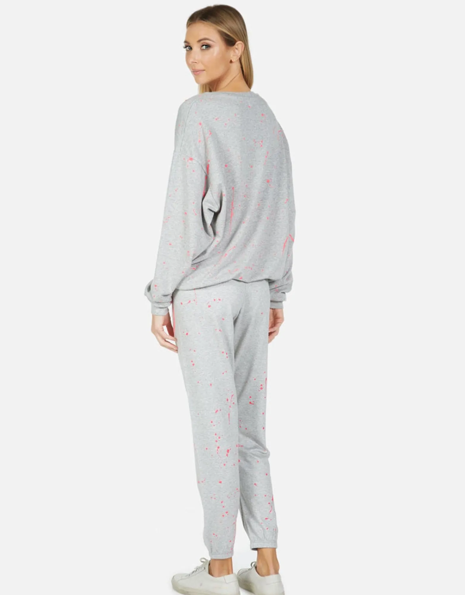 Shop Brynn Airbrush Peace Women Long Sweatpants