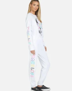 Shop Brynn Cool Skull Women Crop Sweatpants