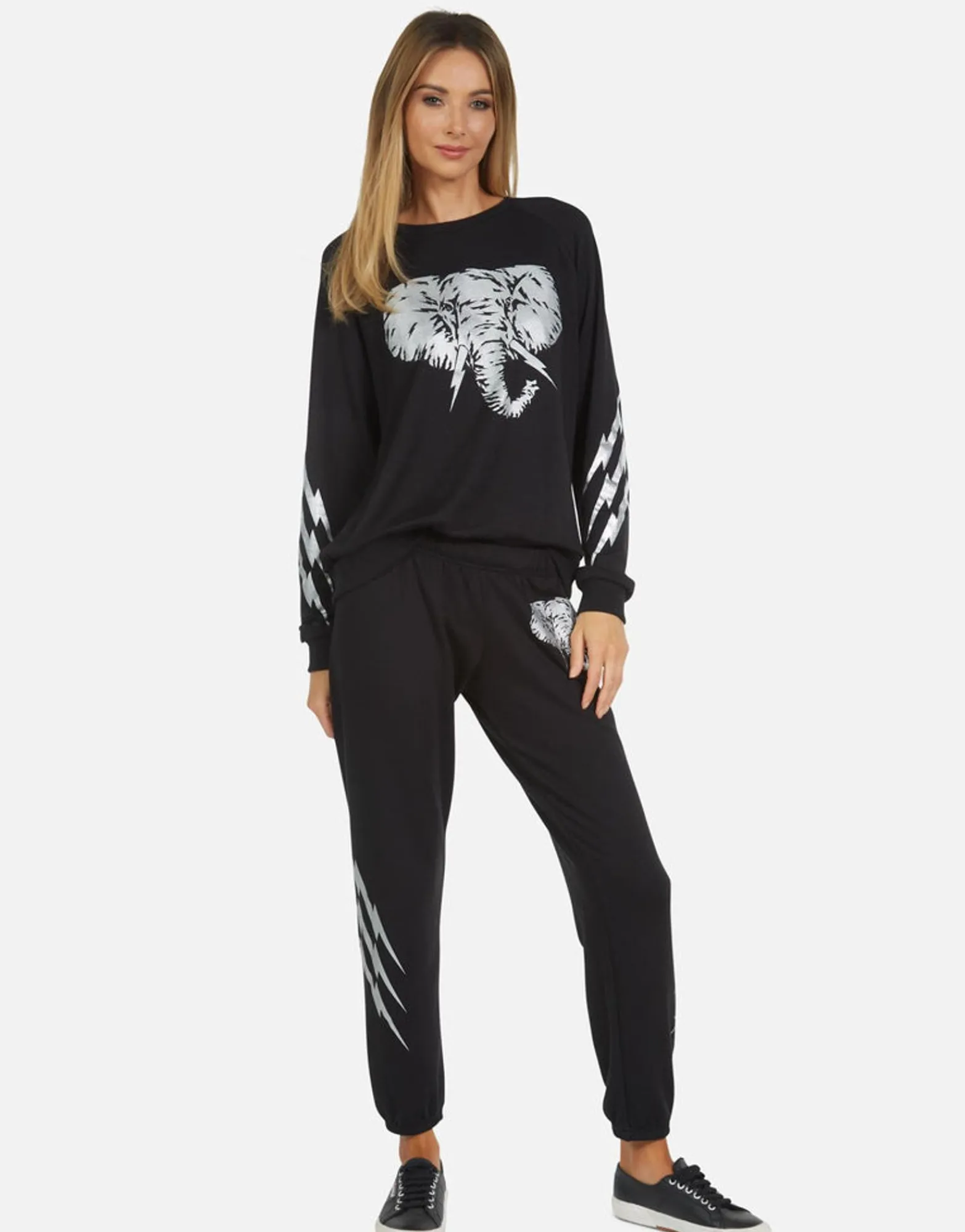 Discount Brynn Electric Elephant Women Long Sweatpants