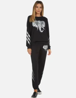 Discount Brynn Electric Elephant Women Long Sweatpants