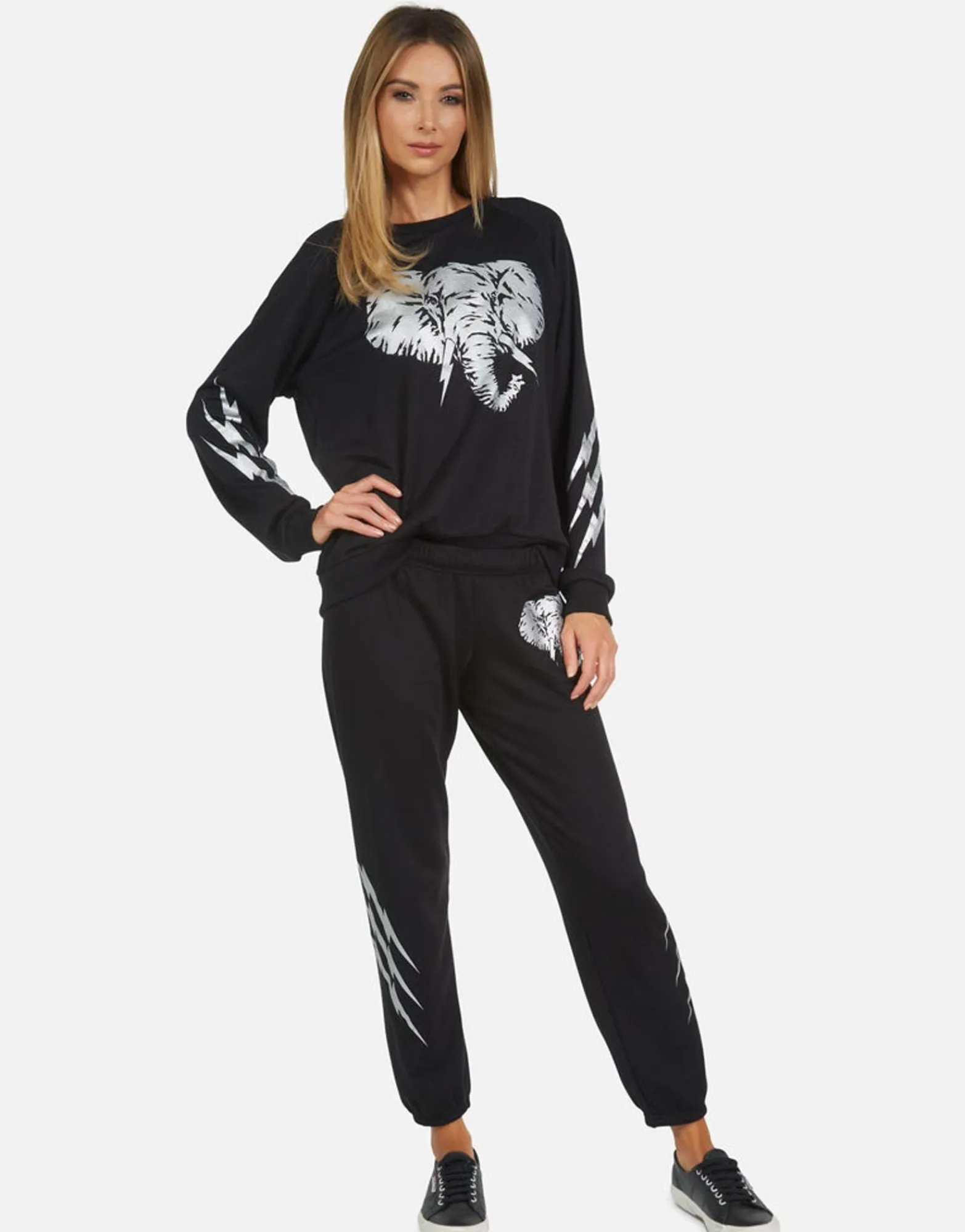 Discount Brynn Electric Elephant Women Long Sweatpants