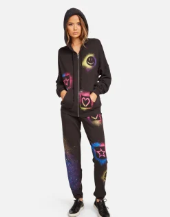 Store Brynn Graffiti Love Women Long Sweatpants
