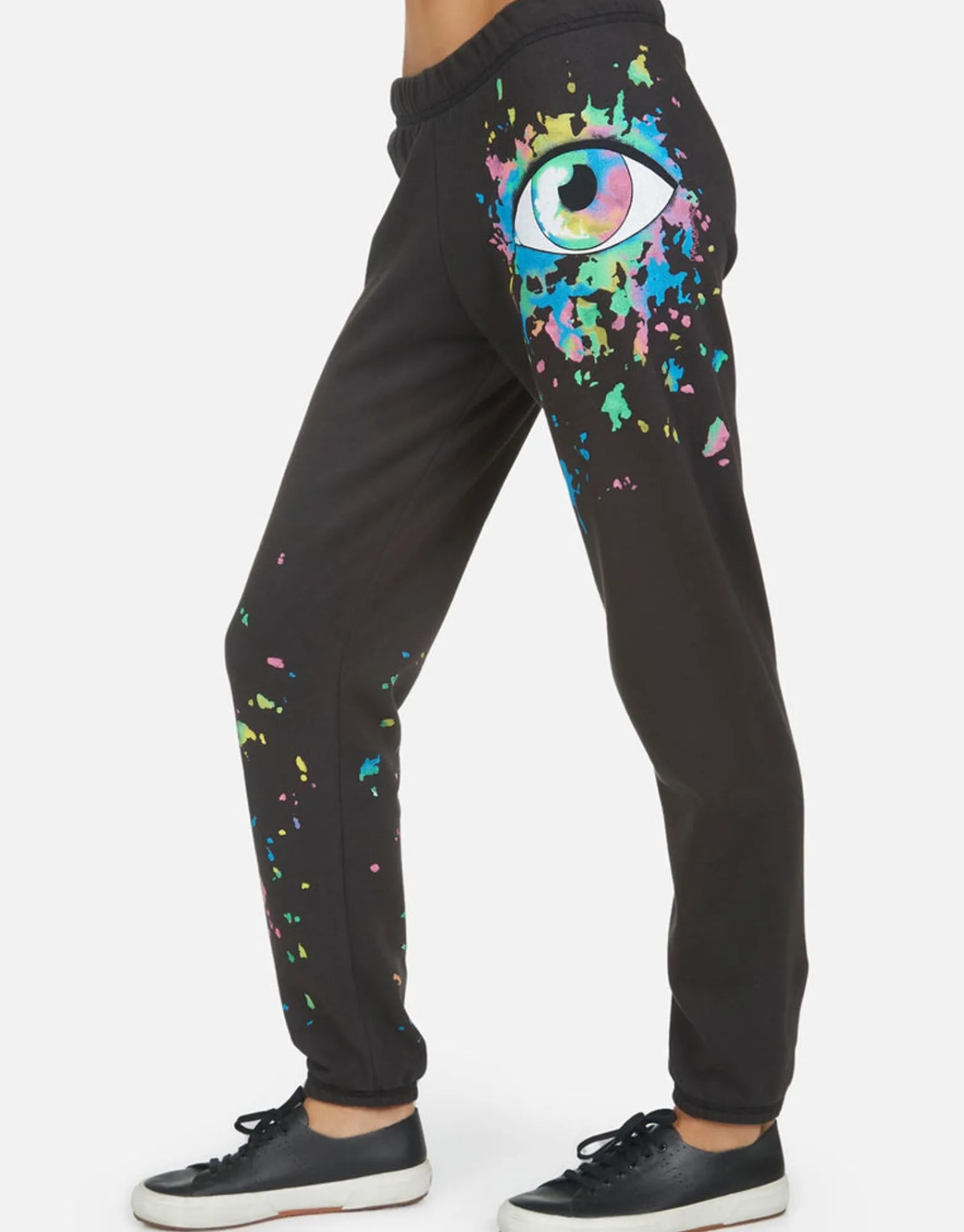 Hot Brynn Watercolor Eye Women Long Sweatpants
