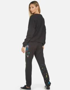 Hot Brynn Watercolor Eye Women Long Sweatpants