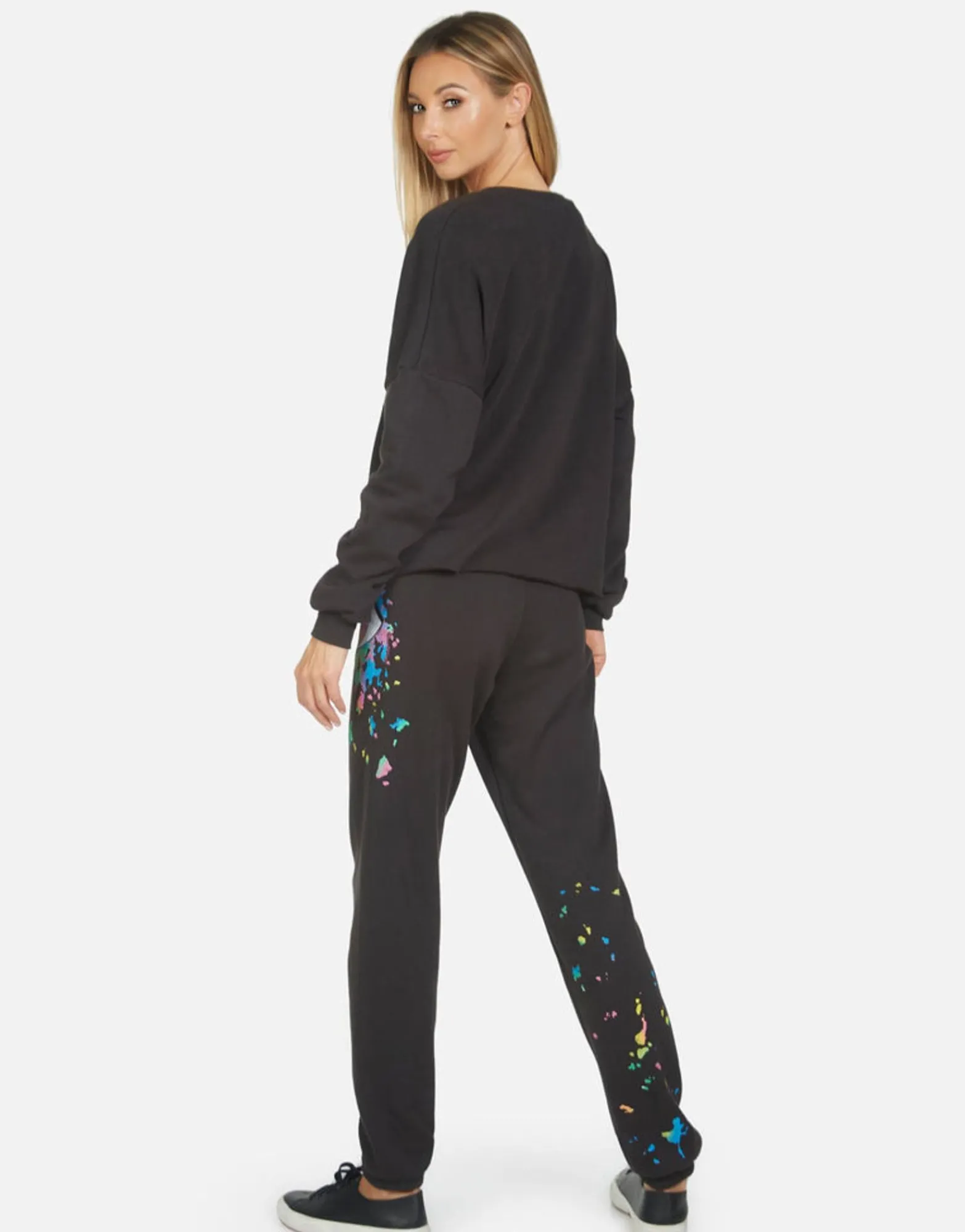 Hot Brynn Watercolor Eye Women Long Sweatpants