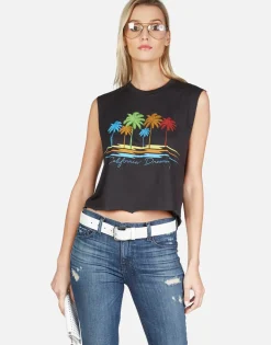 Best Cali Dreaming Crop Muscle Tank | Kel By Women Tanks