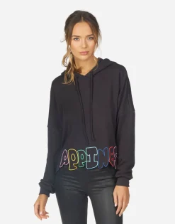 Best Cambry Happiness Embroidery Women Hoodies