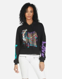 Online Cambry Peace Love Camel Women Hoodies