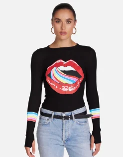 Shop Candy Lip Fitted Thermal In | Mckinley By Women Long Sleeve