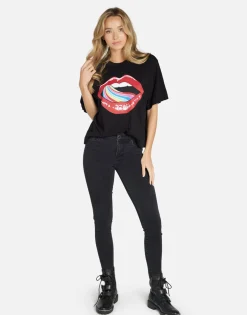 Online Candy Lip Women'S Tee In | Rue By Women Short Sleeve