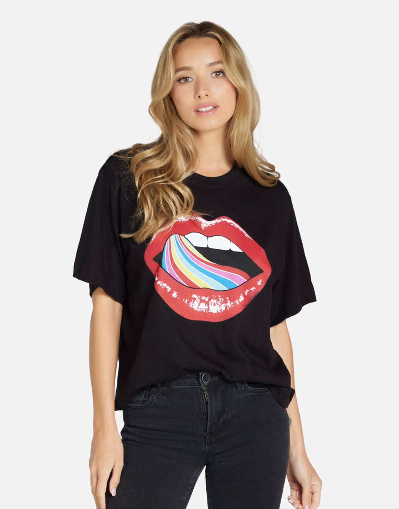 Online Candy Lip Women'S Tee In | Rue By Women Short Sleeve