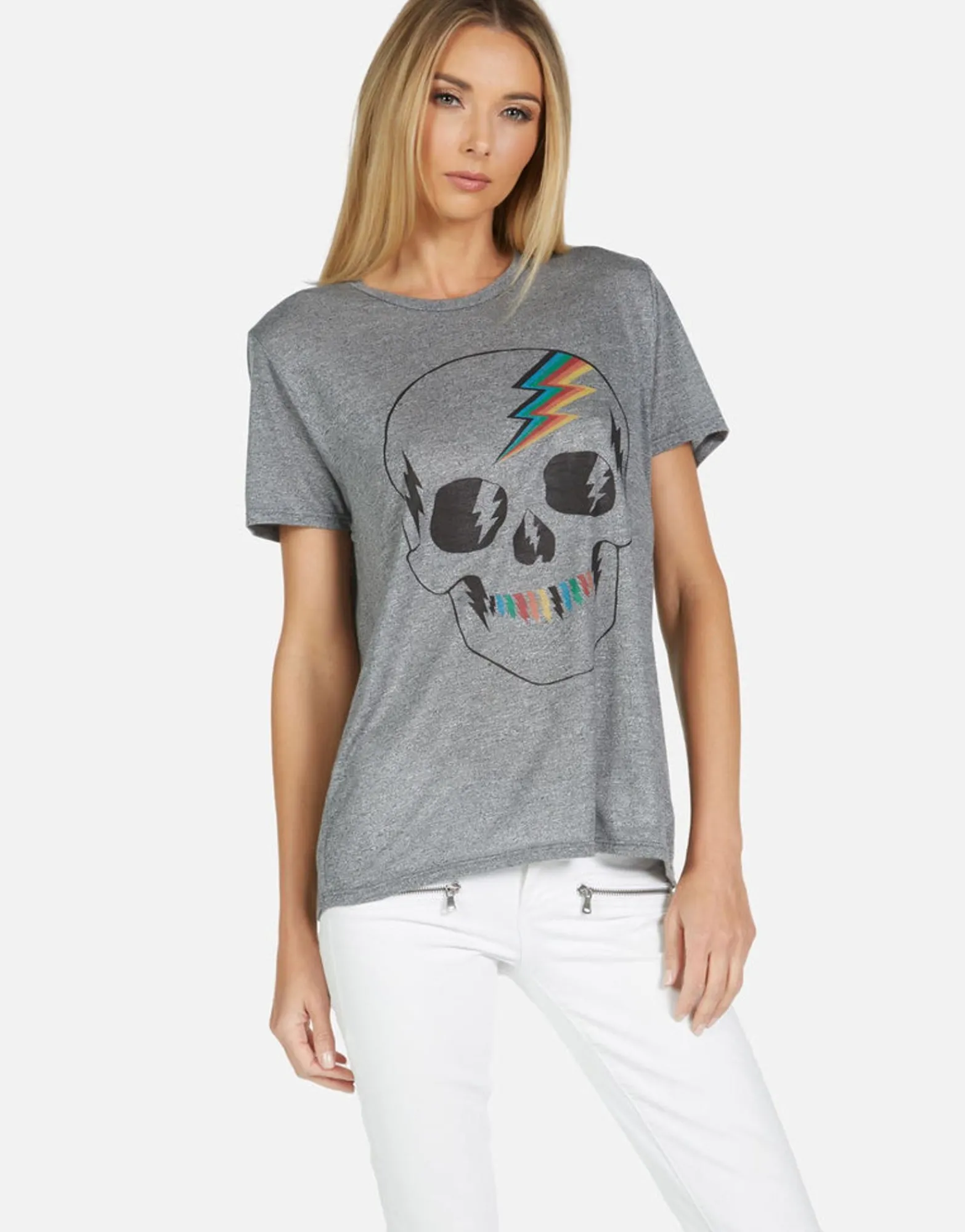 Store Capri Electric Skull Women Short Sleeve