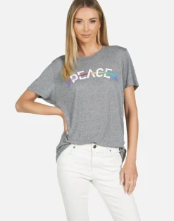 Best Capri Peace Arrow Women Short Sleeve
